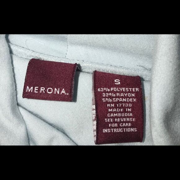 Merona |  Long Sleeve Pullover Turtleneck Top Sz Small - Picture 4 of 6